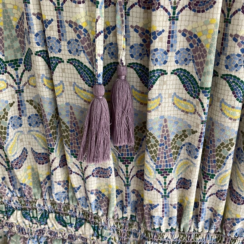 Tory Burch Silk Mosaic Romper size XS - Picture 6 of 7